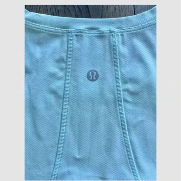 Lululemon New Muscle Love Crop Tank Tough Size 6 Mint Green Yoga Workout Top NWT - Picture 5 of 8